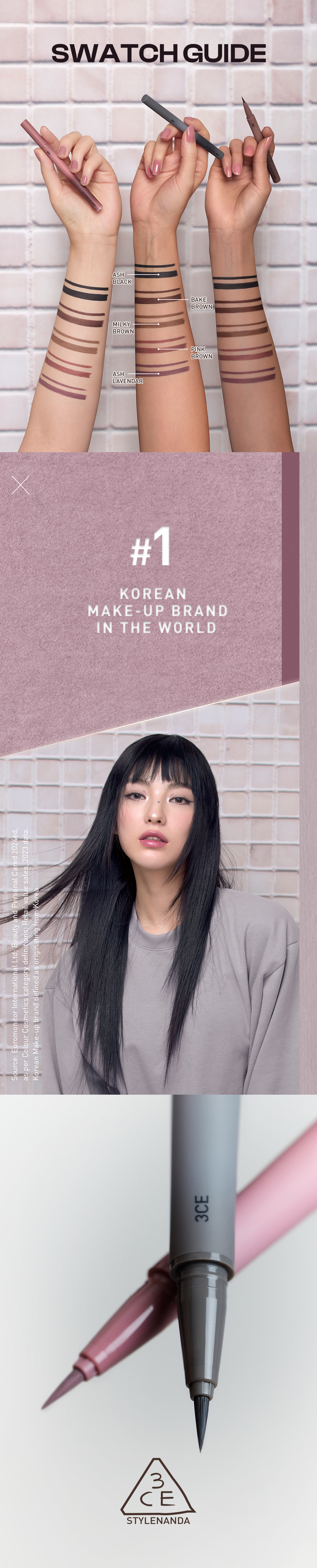 3CE 마이링 아이라이너 상세페이지