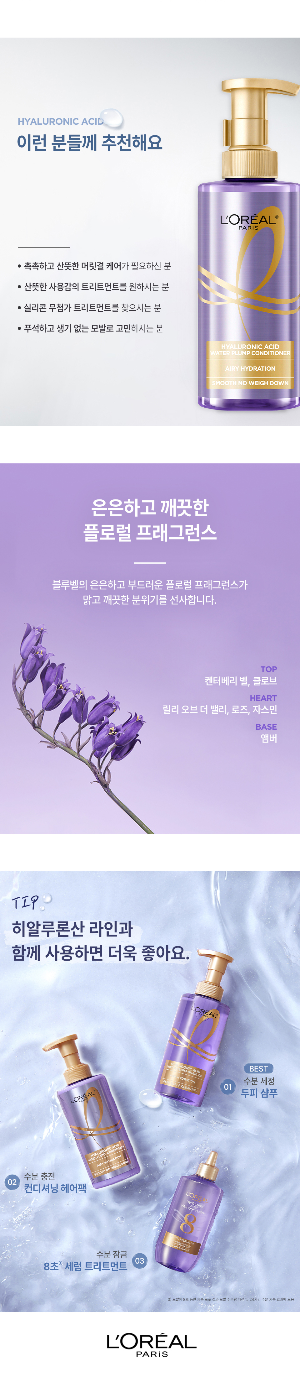 로레알파리 히알루론산 헤어팩 상세페이지